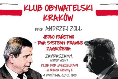 Klub Obywatelski z prof.Andrzejem Zollem