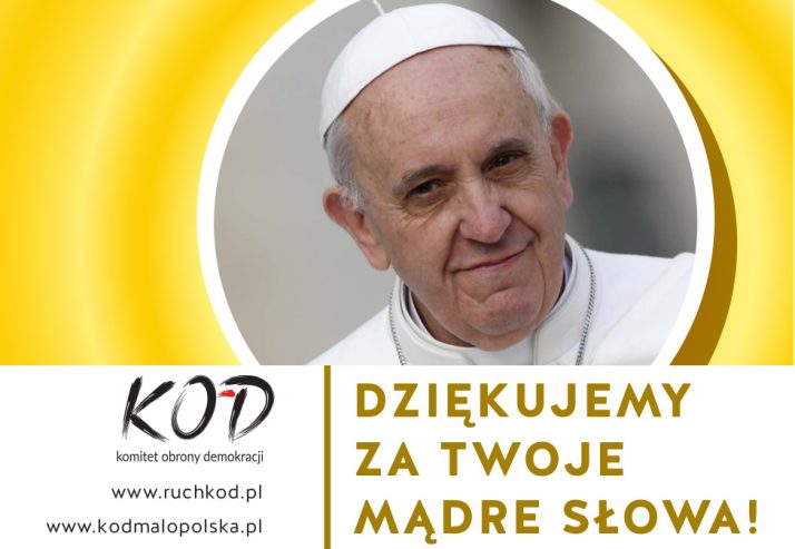 Kraków wita Franciszka