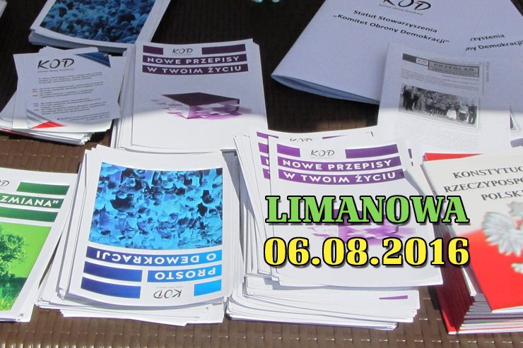 Akcja informacyjna – LIMANOWA