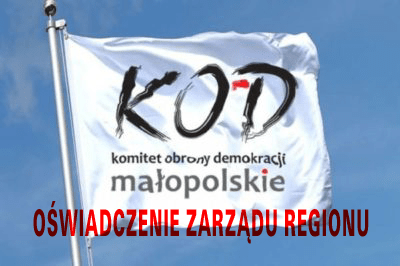 Oświadczenie ZR KOD Małopolska w sprawie KSSiP