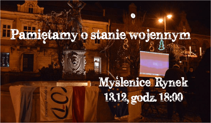 Myślenice — pamiętamy o stanie wojennym