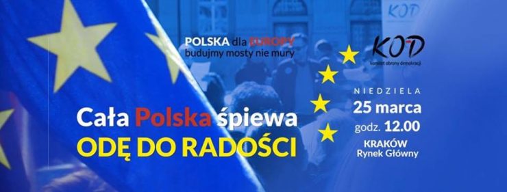 Cała Polska śpiewa Odę do radości