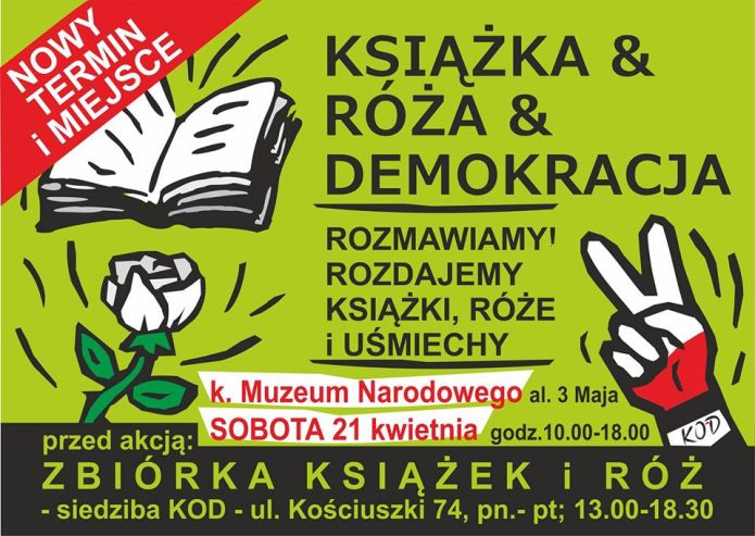 Książka & Róża & Demokracja