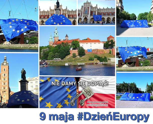 9 maja - Dzień Europy w Krakowie