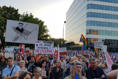 Relacja z manifestacji przed Sądem w Krakowie 4 lipca 2018