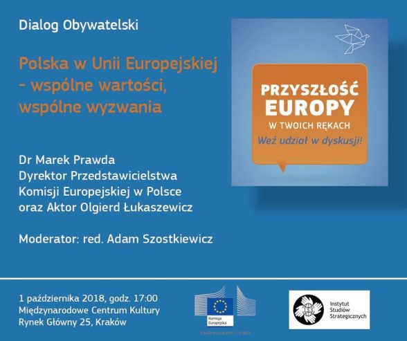 Dialog Obywatelski "Polska w Unii Europejskiej - wspólne wartości, wspólne wyzwania"