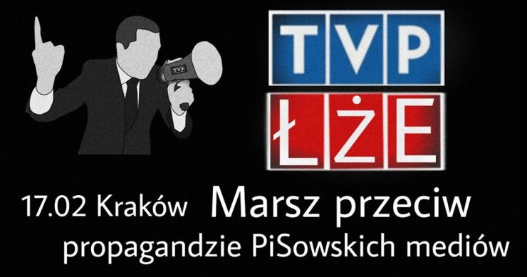 Krakowski Marsz przeciw propagandzie PiSowskich mediów