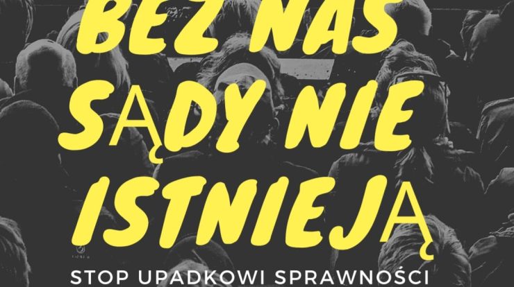 Manifestacja Pracowników Wymiaru Sprawiedliwości i Prokuratur