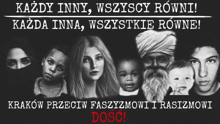 DOŚĆ rasizmu i faszyzmu!