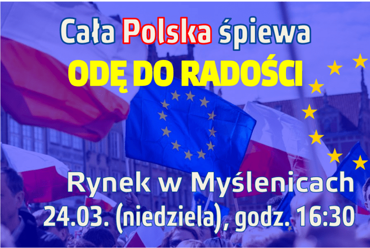 Myślenice śpiewają Odę do radości