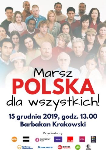 Kraków: "Polska dla wszystkich!" - marsz antyfaszystowski