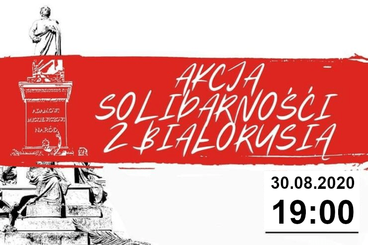 Marsz solidarności z narodem Białoruskim