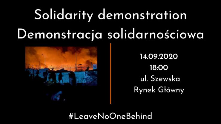 Demonstracja solidarnościowa - Moria Camp Fire [org. zewn.]