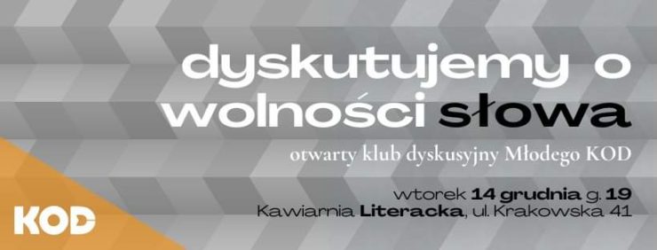 Dyskutujemy o wolności słowa