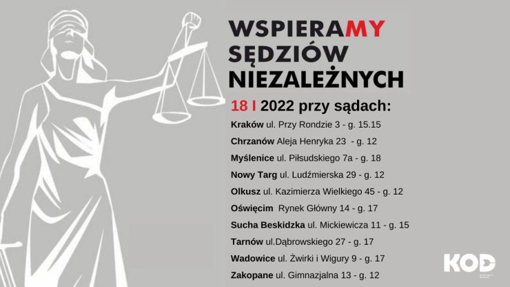 Wspieramy sędziów niezależnych