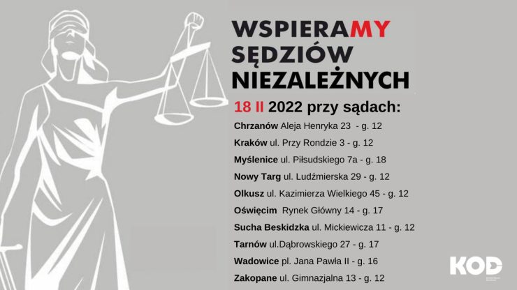 Wspieramy sędziów niezależnych