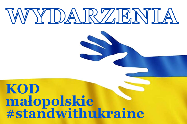 Manifestacje poparcia dla UKRAINY w Małopolsce