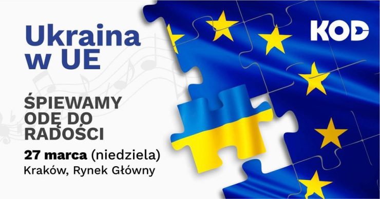 Ukraina w UE – śpiewamy Odę do radości