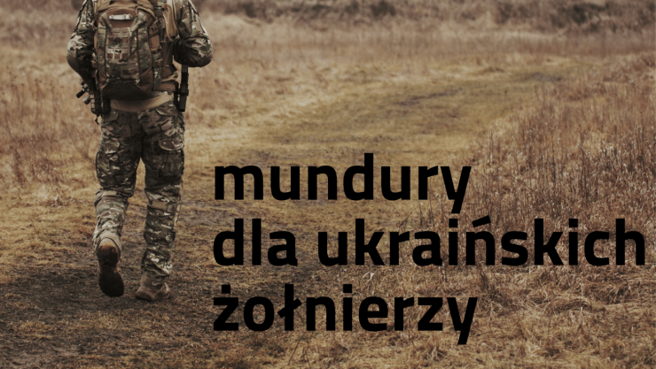 Zbiórka na mundury dla ukraińskiego wojska
