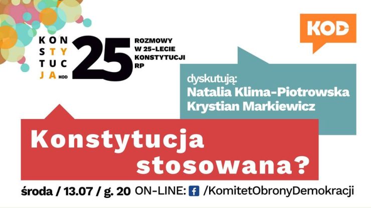 Rozmowy w 25-lecie Konstytucji RP — Konstytucja stosowana?