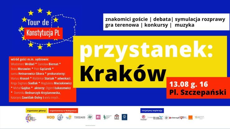 Przystanek KRAKÓW Tour de Konstytucja