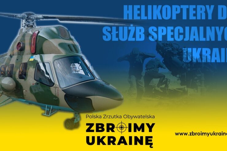 Zbroimy Ukrainę! Zbiórka na helikoptery do ewakuacji rannych żołnierzy!