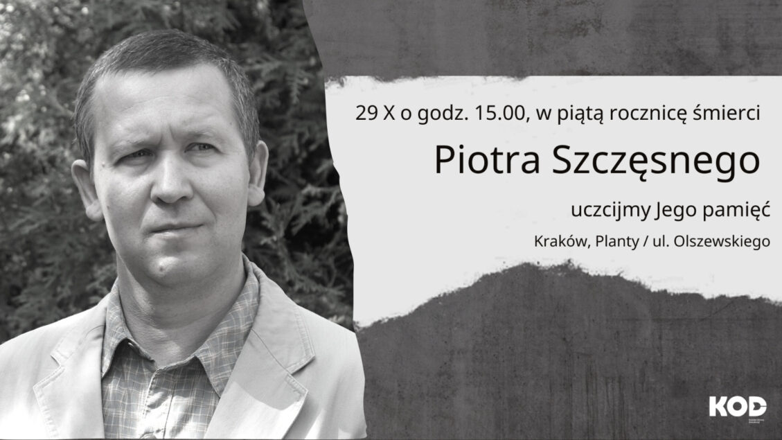 Małopolskie upamiętnienia Piotra Szczęsnego — Kraków