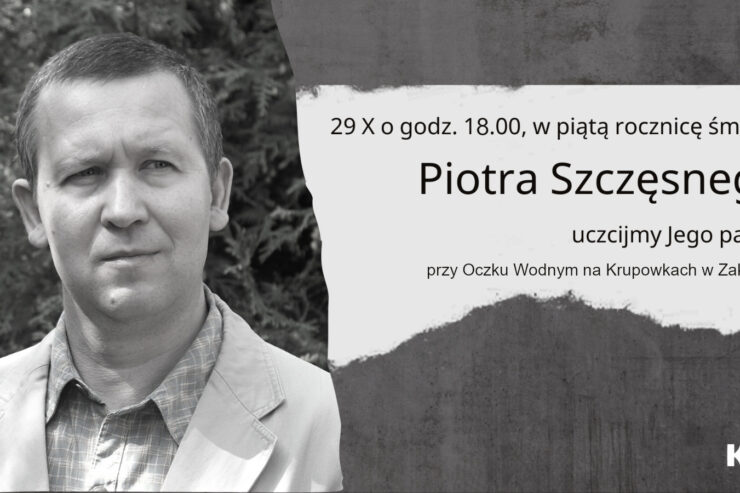 Małopolskie upamiętnienia Piotra Szczęsnego — Zakopane