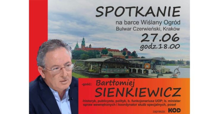 Spotkania z politykami opozycji: Bartłomiej Sienkiewicz (KO) - Kraków