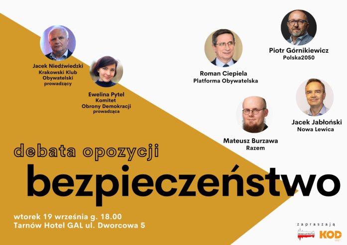 Debata opozycji w Tarnowie