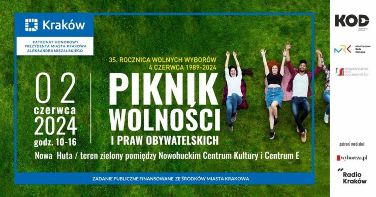 Piknik Wolności i Praw Obywatelskich w Krakowie