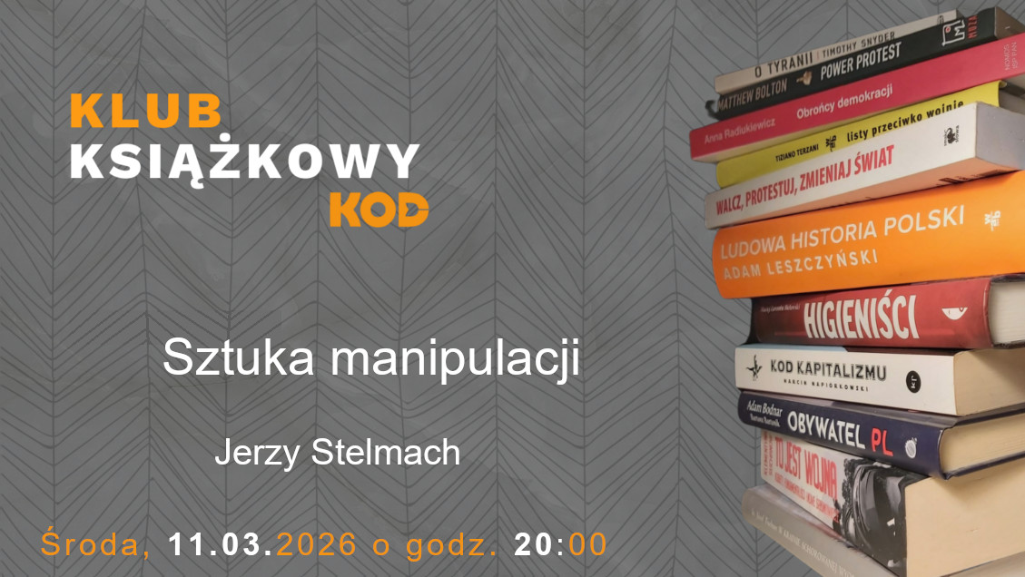 Klub Książkowy – „Sztuka manipulacji"